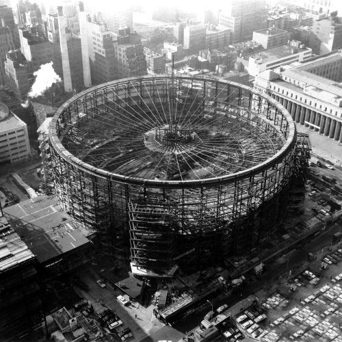 MSG IV Under Construction - 1966