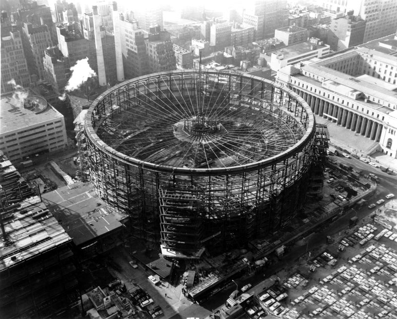 MSG IV Under Construction - 1966